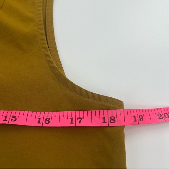 Wayre shift and snap tank top crop sz S bronze - Picture 5 of 6
